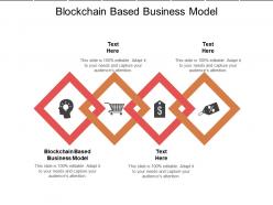 Blockchain based business model ppt powerpoint presentation outline background image cpb
