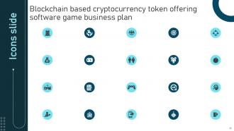 Blockchain Based Cryptocurrency Token Offering Software Game Business Plan Powerpoint Presentation Slides Slides Adaptable