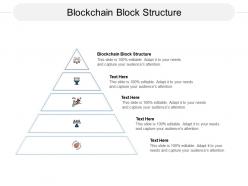 Blockchain block structure ppt powerpoint presentation portfolio slide download cpb