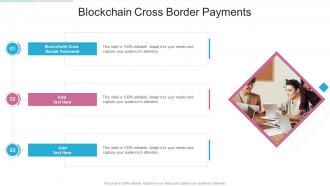 Blockchain Cross Border Payments In Powerpoint And Google Slides Cpb