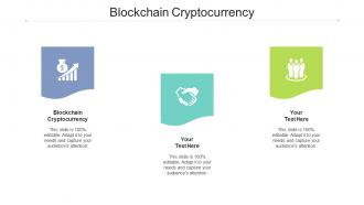 Blockchain cryptocurrency ppt powerpoint presentation infographics backgrounds cpb