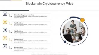 Blockchain Cryptocurrency Price In Powerpoint And Google Slides Cpb