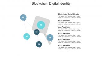 Blockchain digital identity ppt powerpoint presentation outline example file cpb