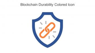 Blockchain Durability Colored Icon In Powerpoint Pptx Png And Editable Eps Format