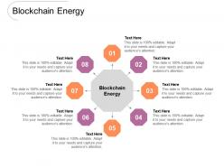 Blockchain energy ppt powerpoint presentation pictures mockup cpb