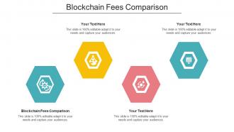 Blockchain Fees Comparison Ppt Powerpoint Presentation Infographic Template Backgrounds Cpb