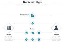 Blockchain hype ppt powerpoint presentation icon diagrams cpb