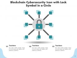 Blockchain icon symbol circle computers encryption security technology
