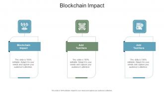 Blockchain Impact In Powerpoint And Google Slides Cpb