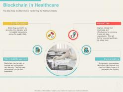 Blockchain in healthcare frauds ppt powerpoint infographic template guide