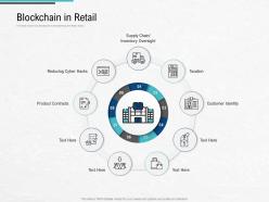 Blockchain in retail blockchain architecture design and use cases ppt introduction