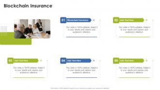 Blockchain Insurance In Powerpoint And Google Slides Cpb