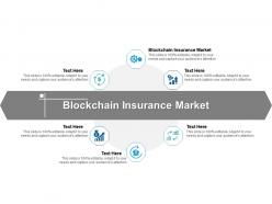 Blockchain insurance market ppt powerpoint presentation infographic template graphics cpb