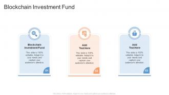 Blockchain Investment Fund In Powerpoint And Google Slides Cpb