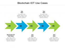 Blockchain iot use cases ppt powerpoint presentation styles styles cpb