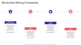 Blockchain Mining Companies In Powerpoint And Google Slides Cpb