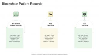 Blockchain Patient Records In Powerpoint And Google Slides Cpb