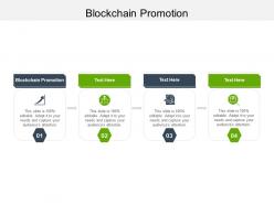 Blockchain promotion ppt powerpoint presentation gallery graphics design cpb