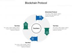 Blockchain protocol ppt powerpoint presentation gallery design ideas cpb