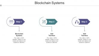 Blockchain Systems Ppt Powerpoint Presentation Infographic Template Cpb
