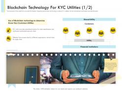 Blockchain technology for kyc utilities n456 powerpoint presentation download