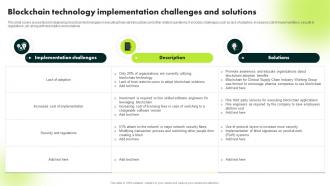 Blockchain Technology Implementation Challenges Ultimate Guide To Blockchain BCT SS