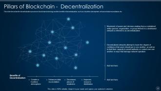 Blockchain technology it powerpoint presentation slides