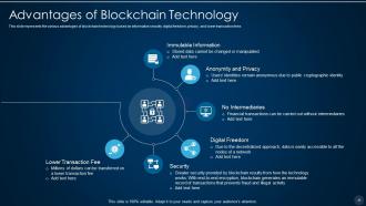 Blockchain technology it powerpoint presentation slides