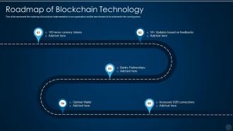 Blockchain technology it roadmap of blockchain technology