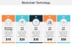 Blockchain technology ppt powerpoint presentation gallery diagrams cpb