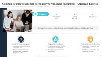 Blockchain Technology Reforming The Future Of Finance And Banking Industry BCT CD Slides Adaptable