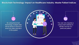 Blockchain Technology Use Cases In Healthcare Industry Training Ppt