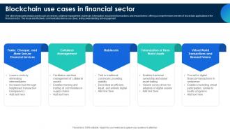 Blockchain Use Cases In Financial Sector