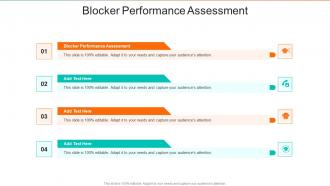 Blocker Performance Assessment In Powerpoint And Google Slides Cpb