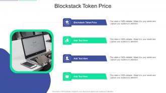 Blockstack Token Price In Powerpoint And Google Slides Cpb