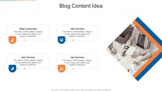 Blog Content Idea In Powerpoint And Google Slides Cpb