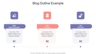 Blog Outline Example In Powerpoint And Google Slides Cpb