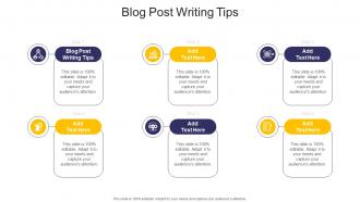 Blog Post Writing Tips In Powerpoint And Google Slides Cpb