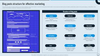 Blog Posts Structure For Effective Types Of Advertising Media For Product MKT SS V