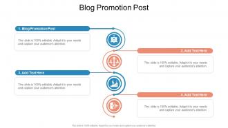 Blog Promotion Post In Powerpoint And Google Slides Cpb