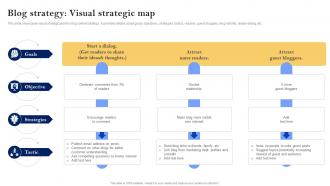 Blog Strategy Visual Strategic Map Media Planning Strategy The Complete Guide Strategy SS V