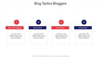 Blog Tactics Bloggers In Powerpoint And Google Slides Cpb
