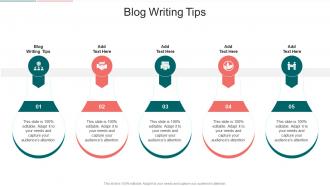 Blog Writing Tips In Powerpoint And Google Slides Cpb