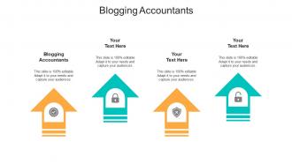 Blogging accountants ppt powerpoint presentation layouts elements cpb