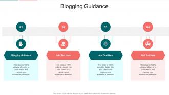 Blogging Guidance In Powerpoint And Google Slides Cpb