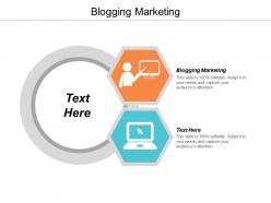 Blogging marketing ppt powerpoint presentation gallery ideas cpb