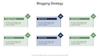 Blogging Strategyin Powerpoint And Google Slides Cpb