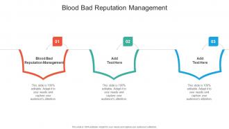 Blood Bad Reputation Management In Powerpoint And Google Slides Cpb