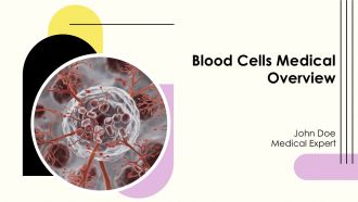 Blood Cells Medical PPT Demonstration AT