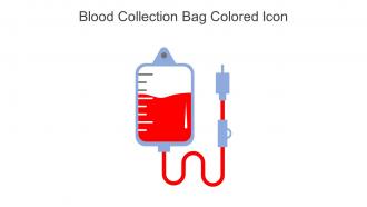 Blood Collection Bag Colored Icon In Powerpoint Pptx Png And Editable Eps Format